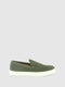 Loafers Pontiagudas em Verde